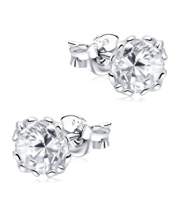 Beautiful CZ Stone Silver Ear Stud STS-5278